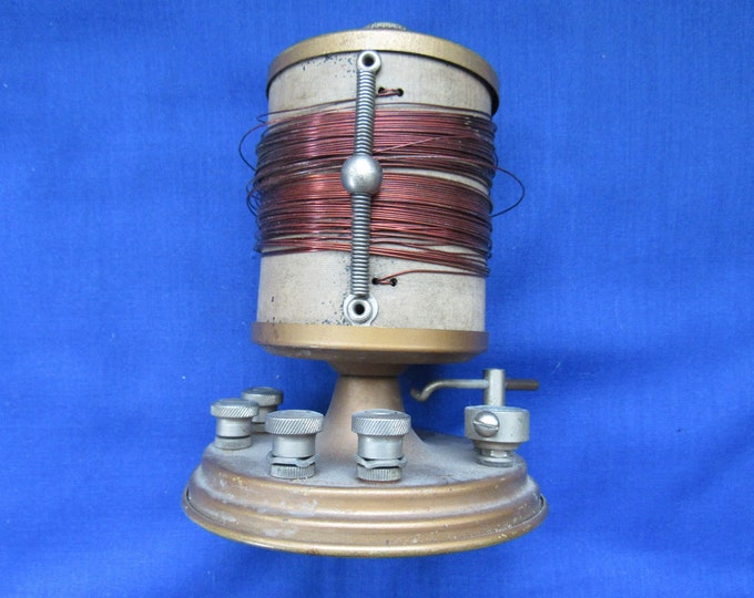 Crystal Radio With Slide Tuner Etsy