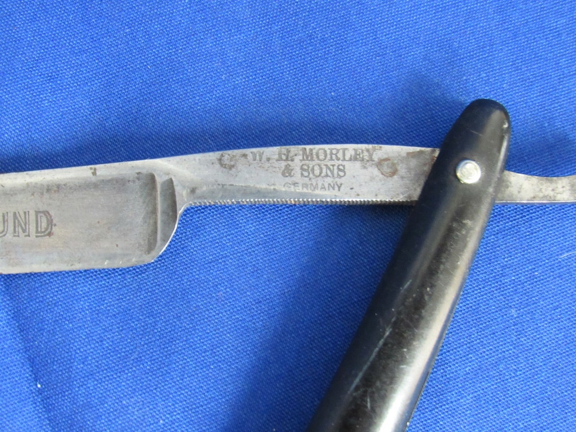 Razor. W. H. Morley & Sons Straight Razor. Clover Brand. - Etsy