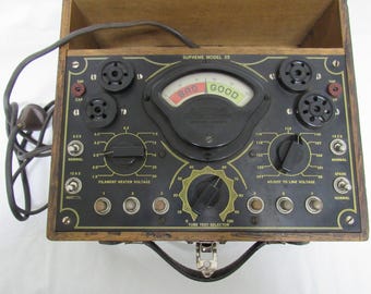 Supreme Model 35 Tube Tester