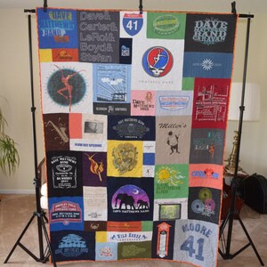 Trapunta personalizzata con t-shirt, coperta ricordo, regalo speciale - SOLO ACCONTO immagine 8
