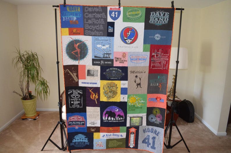 Trapunta personalizzata con t-shirt, coperta ricordo, regalo speciale - SOLO ACCONTO immagine 8