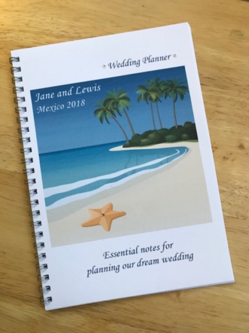 Bride To Be Personalised Brides Wedding Planner Guide Journal Etsy