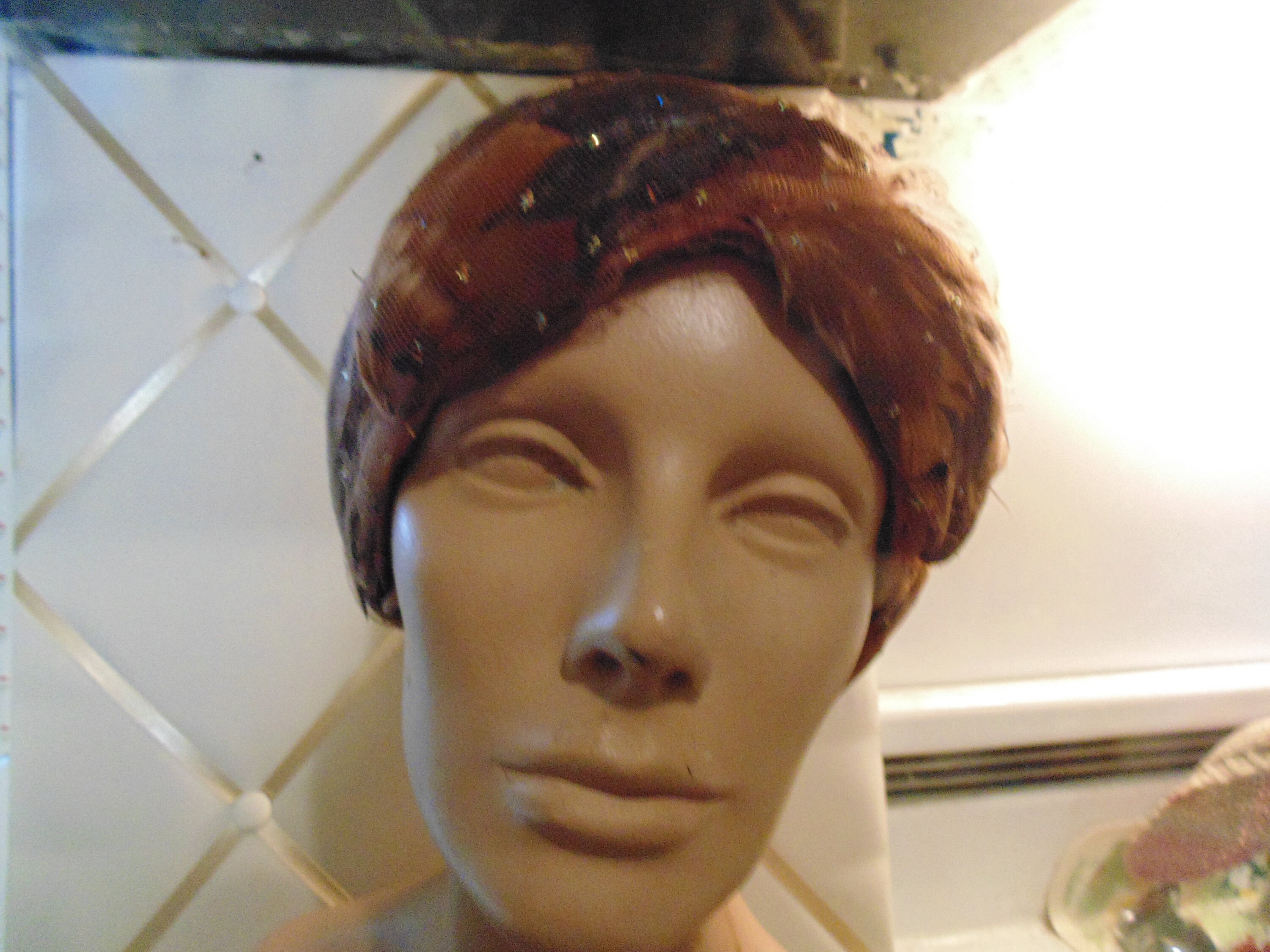 christian dior feather hat