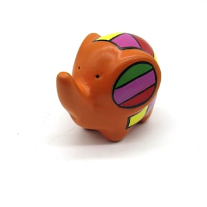 Good Luck Colorful Ceramic Elephant