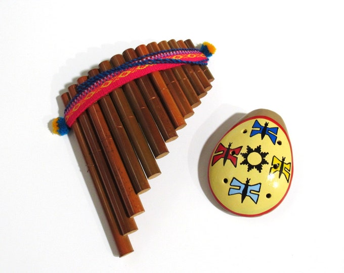 Ocarina & Pan Flute Combo Etsy