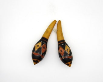 Hand Made Gourd Maracas