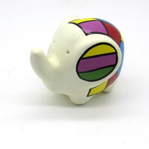 Good Luck Colorful Ceramic Elephant
