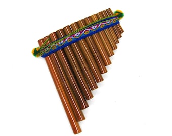 Reed 13-Pipe Pan Flute: Peruvian Culture, Fun Instrument