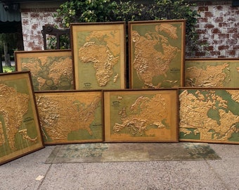 Map Cabinet Etsy