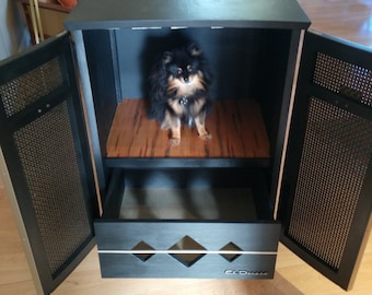 Liquor cabinet, upcycled from 60s television cabinet