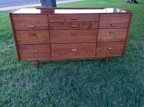 Extremely Rare Conant Ball Mid Century Vintage 10 Drawer Etsy