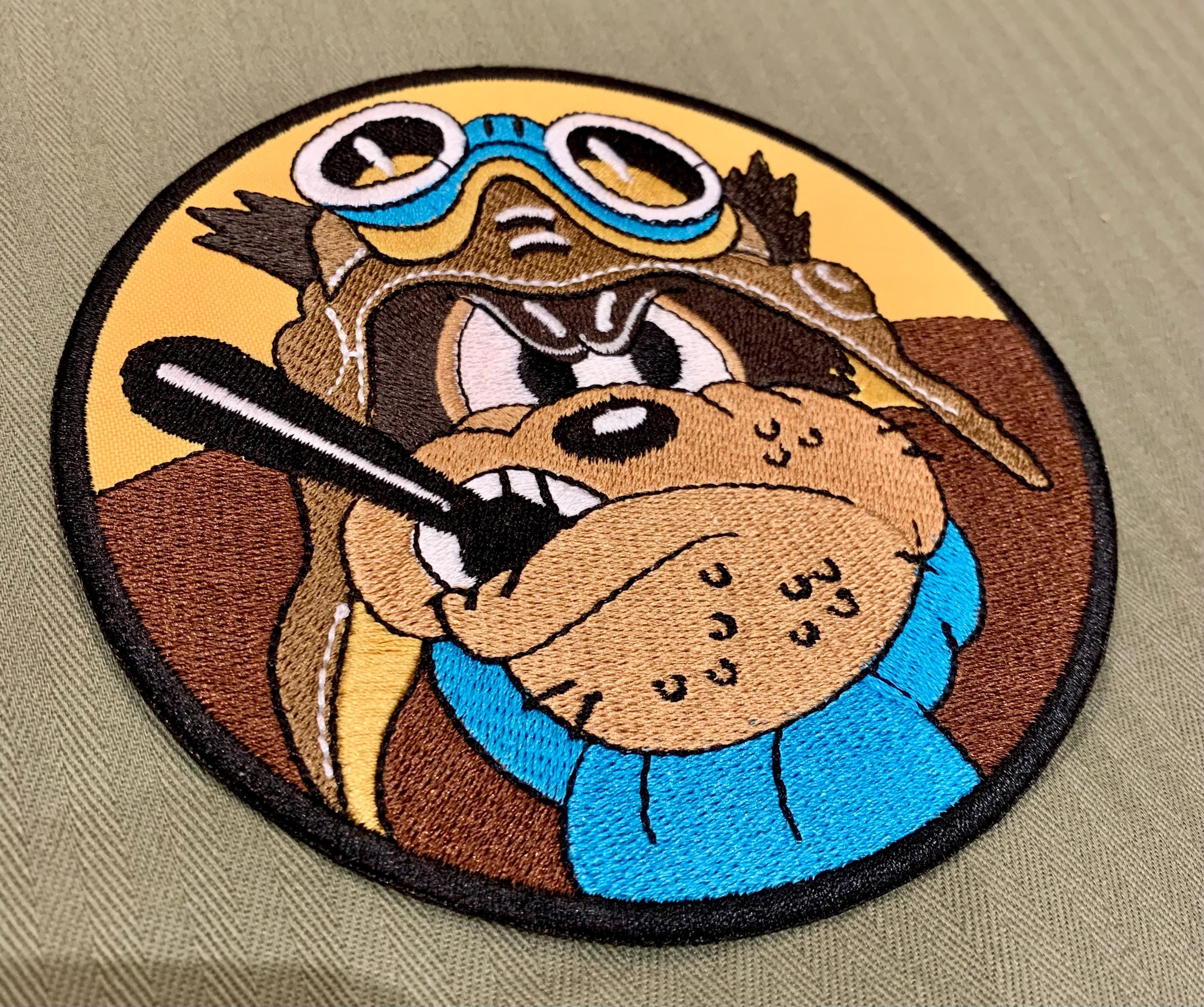 WW2 603rd Bomb Squadron Embroidered Patch – 5-inch Reproduction