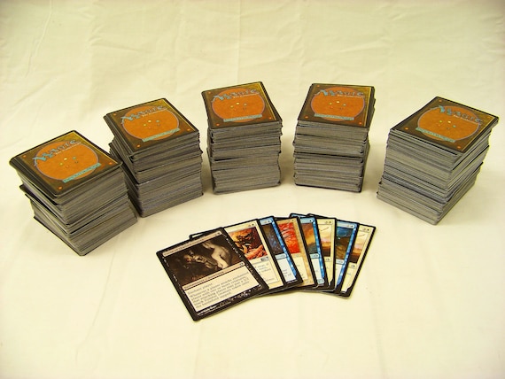 1000 Magic The Gathering Cards tokens Has 30 Rares 100 uncommons 20 Foils 