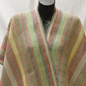 Handwoven ruana