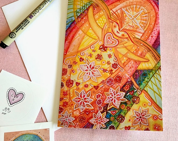 Greeting Card, Artist Print- Divine Angel