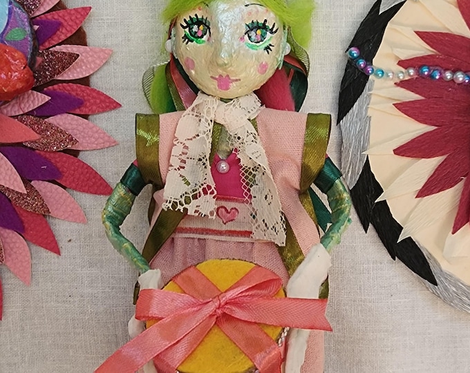 Featured listing image: Pink Holiday Elf on A Shelf!