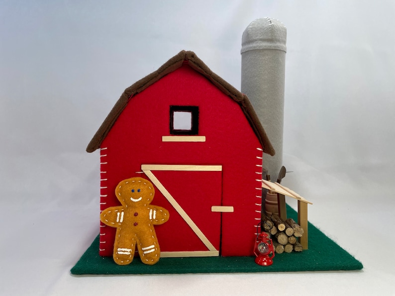 Gingerbread PDF Pattern Barn Etsy