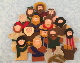 Finger Puppet-PDF File- Jesus and His Disciples (14+)