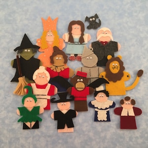 Finger Puppets-PDF FILE- Wizard of Oz Characters (12)