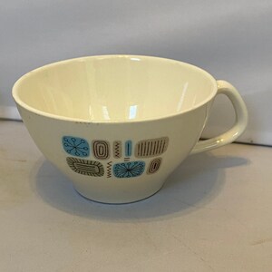 8 Mid Century Canonsburg Temporama Atomic Style Coffee Cups