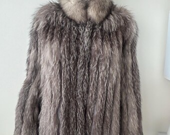 Jacques Aran Saga Fox Fur Coat