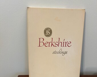 NOS Berkshire Thigh High Stockings With Seam