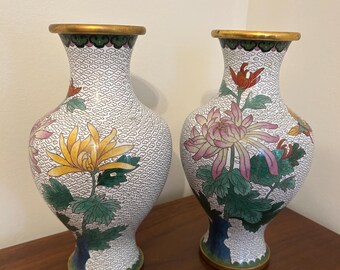 Jingfa Cloisonné Vases (2)
