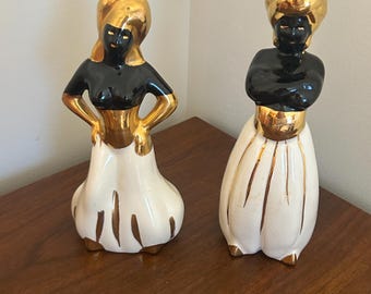Nubian Genie Figures