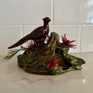 Vintage Ceramic Bird Planter