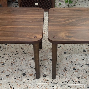 Vintage Mid Century Stacking Side Tables