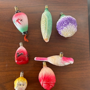 Vintage Christmas Light Bulbs (7)