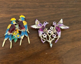 Vintage Bird Brooch (2)