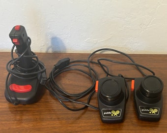 Atari Console Paddles and Joystick