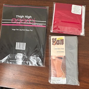Vintage Thigh High Hosiery Stockings