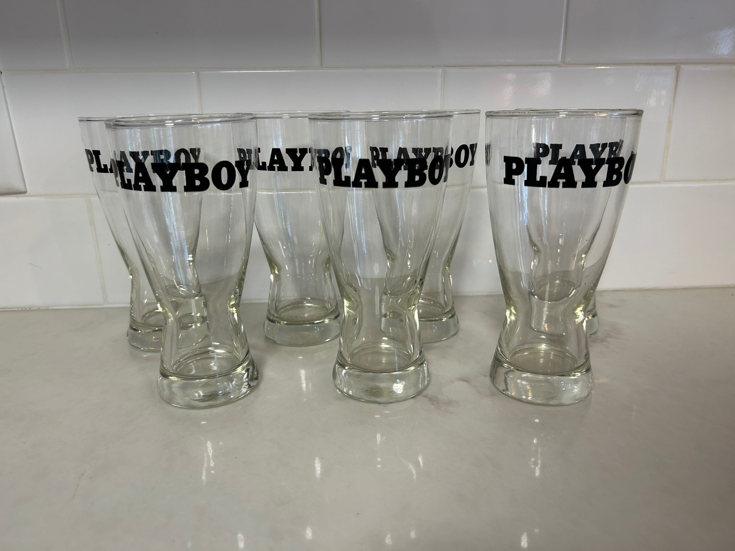 ヴィンテージ PLAY BOY  プレイボーイ  ジョッキ 2個セット Playboy Glassware - Etsy