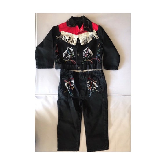 Vintage Children's Cowboy Outfit