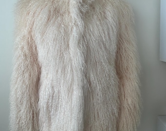 Wilson Leather Mongolian Lamb Fur Coat