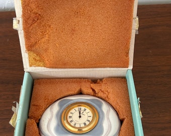 Rare Lladro Quartz Porcelain Clock, Lladro 