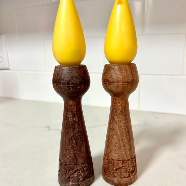 Carved Candles Etsy