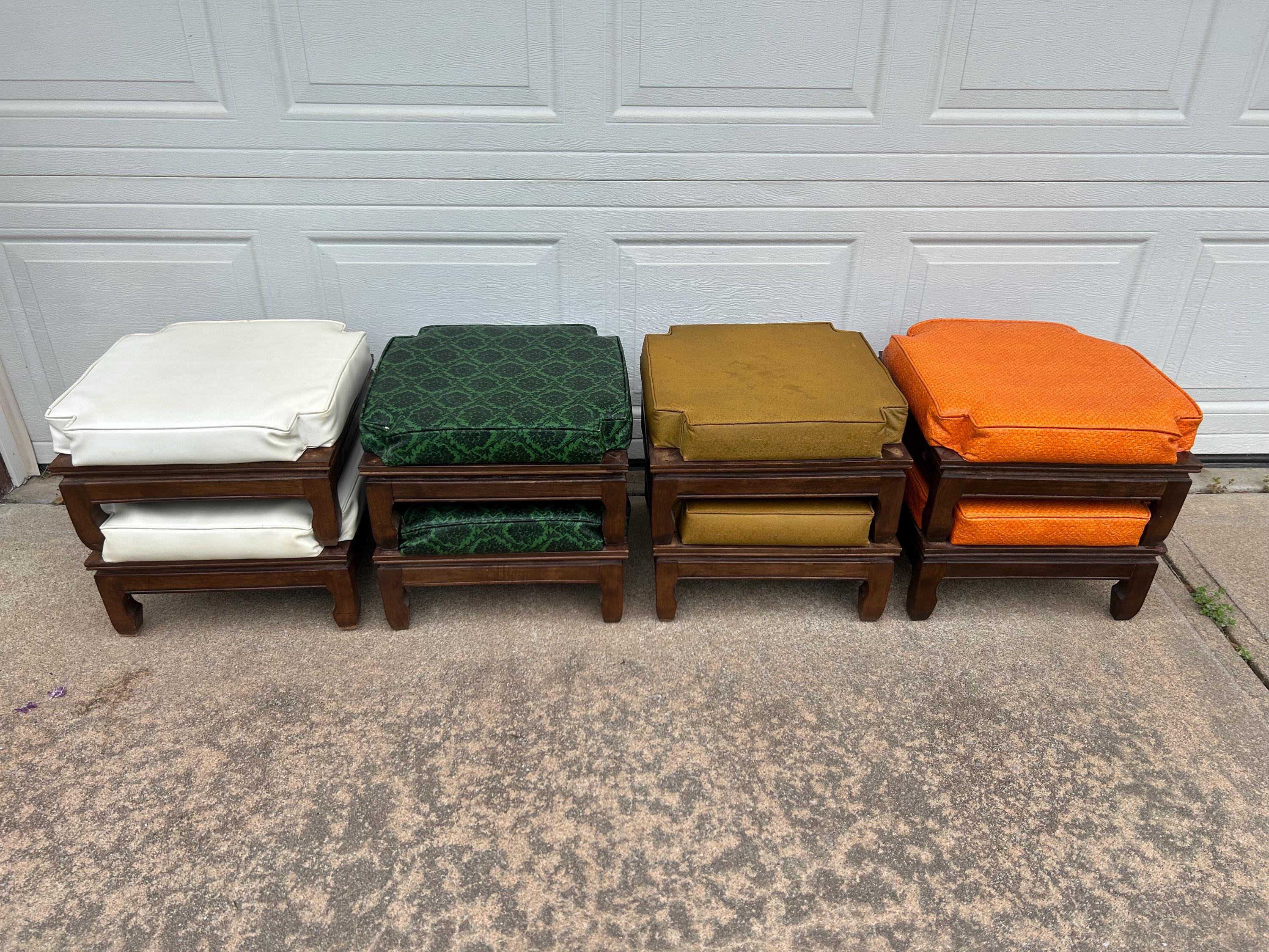 MCM Stacking Ottomans (Price Per Pair)