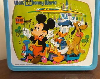 Aladdin Walt Disney World Lunchbox with Thermos