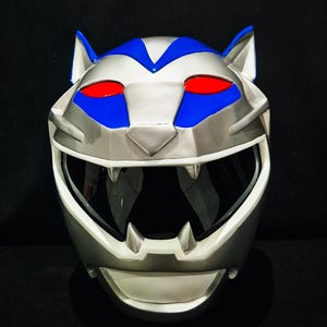 Lunar Wolf Power Rangers Helmet Only [CUSTOM SIZE]