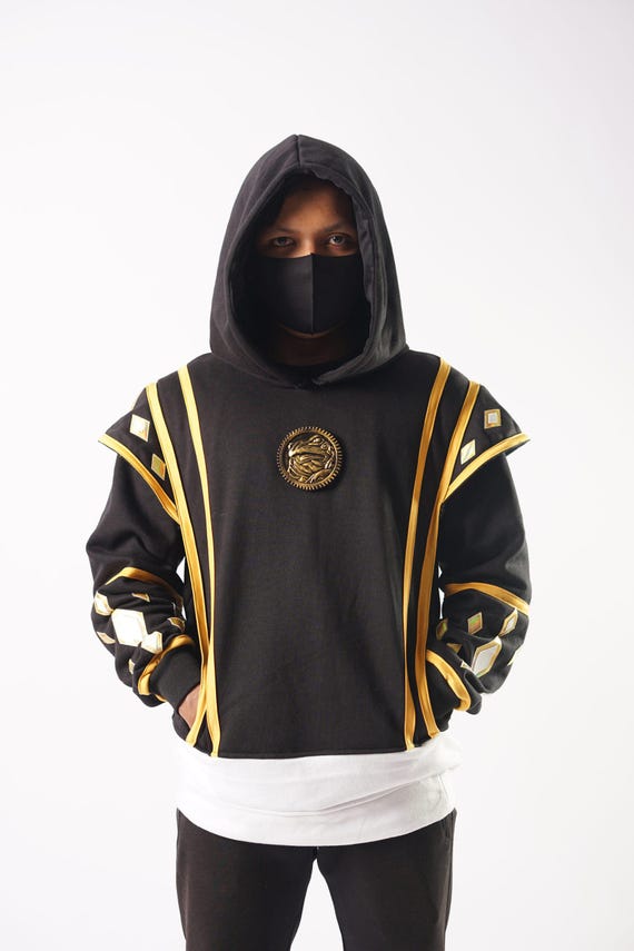 Black Ninjetti Hoodie Power Rangers - Limited Collector's Drop for