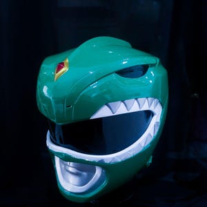 忍者鋼鉄レッドパワーレンジャーヘルメットコスプレ[カスタムサイズ