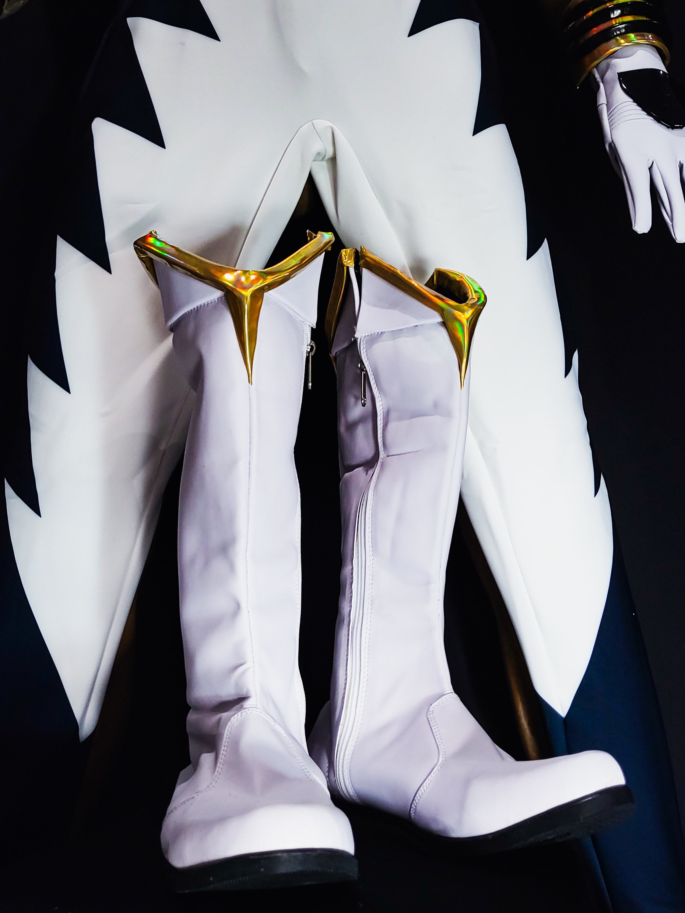 White Dino Ranger Set Costume: [CUSTOM SIZE] - Etsy
