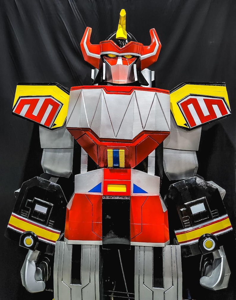 Megazord Costume MMPR Power Rangers [CUSTOME SIZE] - Etsy