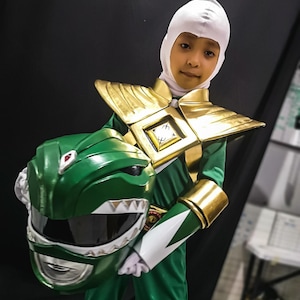 Green Ranger BITS Kids Costume Full Set [CUSTOM SIZE] - Etsy