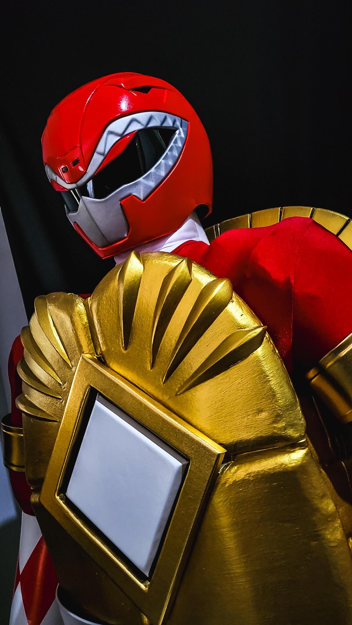 TMNT Red Ranger Costume Full Set Wearable Suit for Cosplay Tokusatsu ...