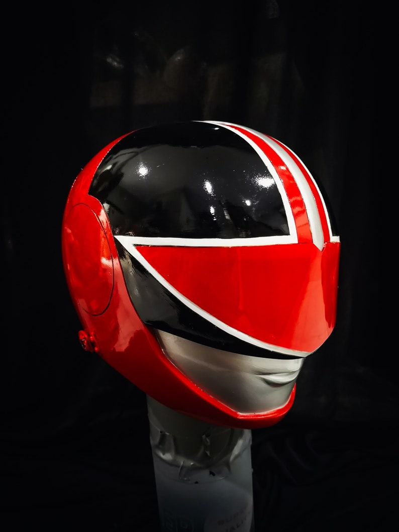Time Force Red Helmet Power Ranger [CUSTOM SIZE] - Etsy