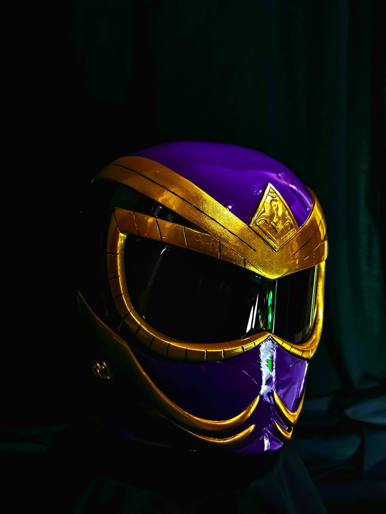 Jungle Furry Lila Power Ranger Helm custom design [CUSTOM SIZE] - Etsy.de